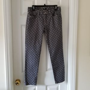 J. Crew Patterned Straight Jeans